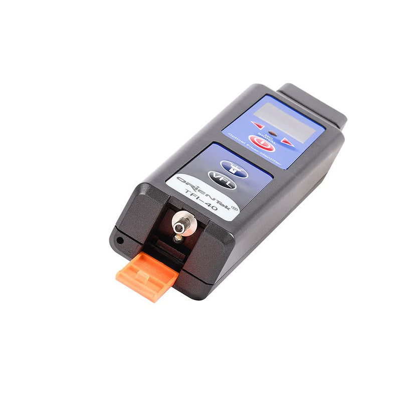 [Australia - AusPower] - ORIENTEK TFI-40 Optical Fiber Identifier All-in-one Chuck Live with 10mw VFL 800nm-1700nm Fiber Detector Traffic Identifier OFI 