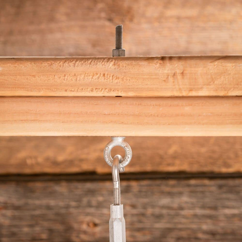[Australia - AusPower] - National Hardware N245-183 3260BC Eye Bolt in Galvanized 1/2" x 10" 
