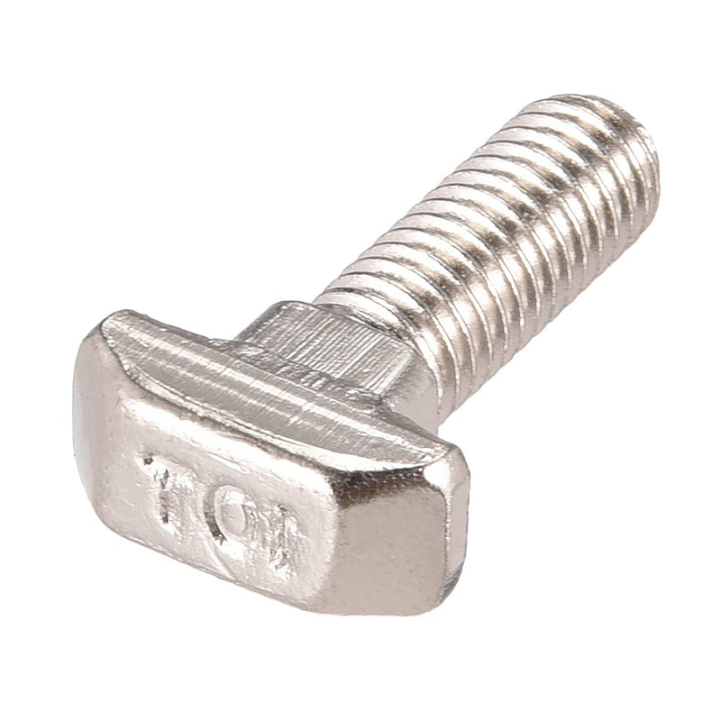 [Australia - AusPower] - uxcell M8x25mm T-Slot Drop-in Stud Sliding Screw Bolt Carbon Steel 20pcs for 40 Series European Standard Aluminum Profile 
