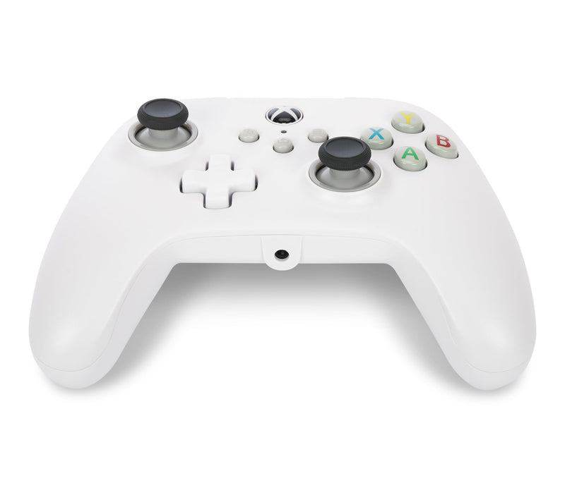 [Australia - AusPower] - PowerA Wired Controller for Xbox Series X|S - White, gamepad, video game / gaming controller, works with Xbox One 