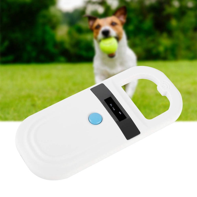 Pet Microchip Reader RFID 134.2Khz, Pet ID Microchip Scanner with 0.91 Inch High Brightness OLED Display and Rechargable by Type-C for Animal Tracking