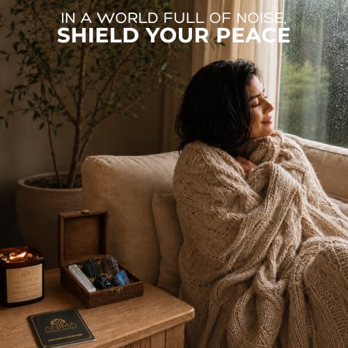 Anima® Protection Crystal Set for Energy Shielding, Grounding & Peace