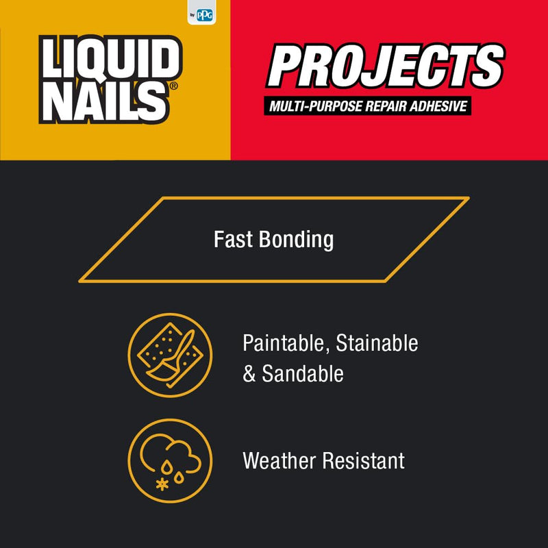 [Australia - AusPower] - Liquid Nails LN-700 4-Ounce Small Projects and Repairs Adhesive 4 Ounce 