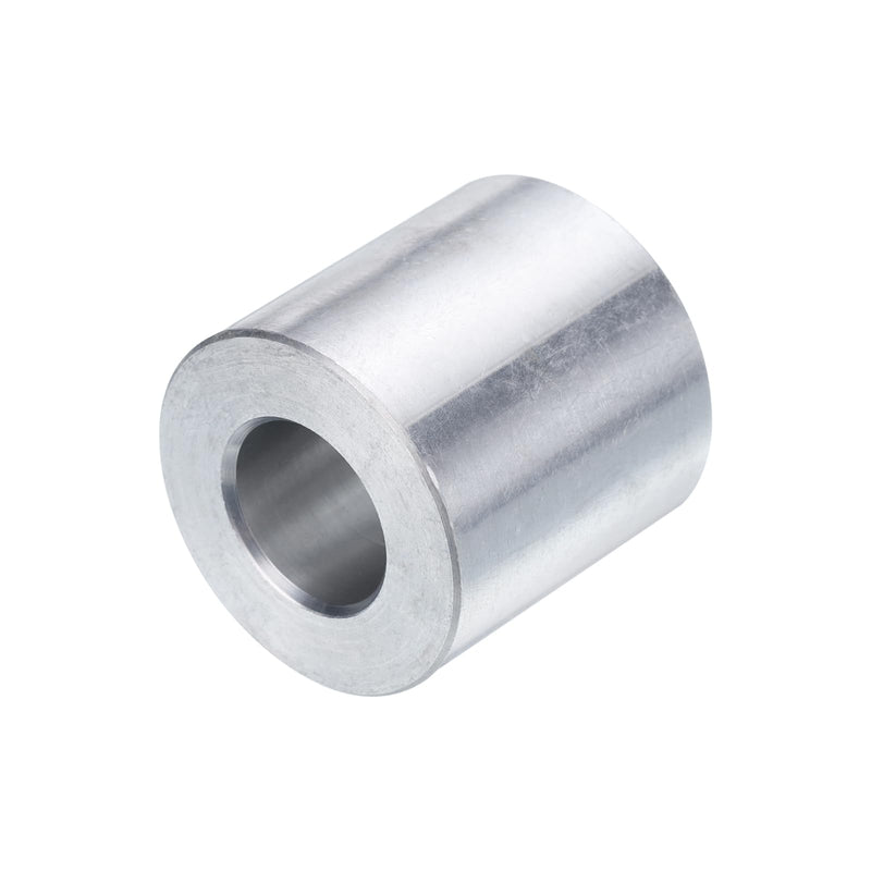 uxcell 4pcs Aluminum Spacer 1/2" Bore x 1" OD x 1" Length Screw Standoff Bushing Plain Finish Round Metal Spacer for 1/2 ID Screws Bolts and Rods (Pack of 2) 1/2" x 1" x 1" (Pack of 2)