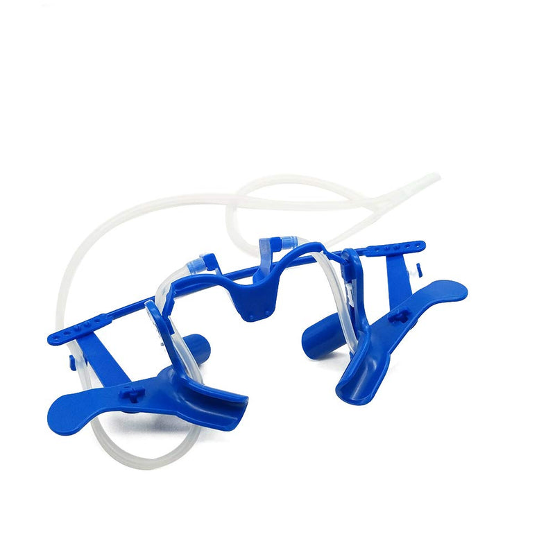 [Australia - AusPower] - Sino Dental Oral Dry Field System Nola Retractor,Orthodontic Teeth Whitening Cheek Retractor,Autoclavable Dental Mouth Opener,Disposable Dental Lip Cheek Retractor for Mouthguard (Blue) blue 