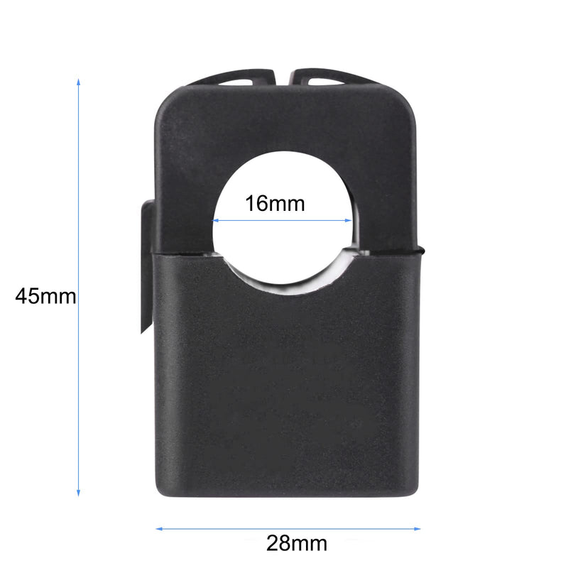 [Australia - AusPower] - PEACEFAIR PZCT-02 Coil Sensor for Current Transformer with Split Core for 100 A Amp Energy Meter for Energy Meter in Special Design 