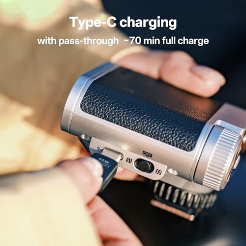 VILTROX TTL Flash for Sony, 1/8000s HSS Retro Flash GN12 Mini Camera Flash