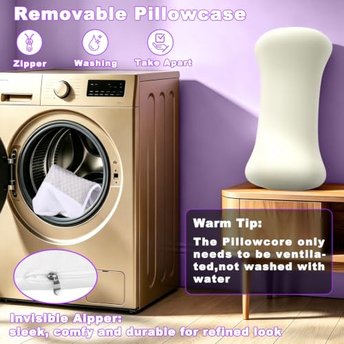 Inflatable Memory Foam Lumbar Support Pillow