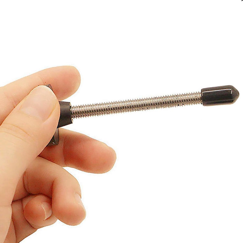 [Australia - AusPower] - 50pcs Screw Thread Protectors 3/16 inch ID Rubber Round End Cap Cover Flexible Tube Caps Tubing Tip, 15 mm Long (Black?Inner Dia 5mm) 50Pcs 5mm 
