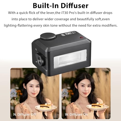Godox Mini iT30Pro S iT30 Pro S for Sony TTL Flashlight Wireless Touch Screen Portable Flashlight HSS 1/8000 Second Compatible with Mirrorless Cameras External Flash Compatible for Sony iT30Pro S For Sony