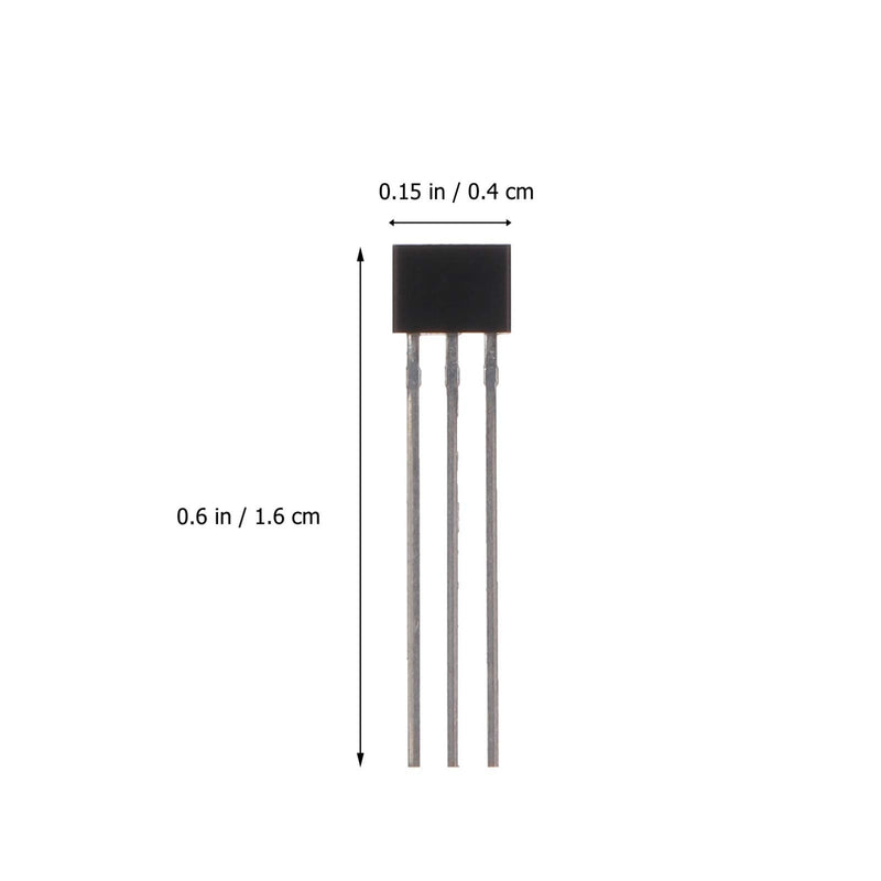 [Australia - AusPower] - ULTECHNOVO 100pcs A3144 3144 Hall Effect Sensor for High-Temperature Operation 