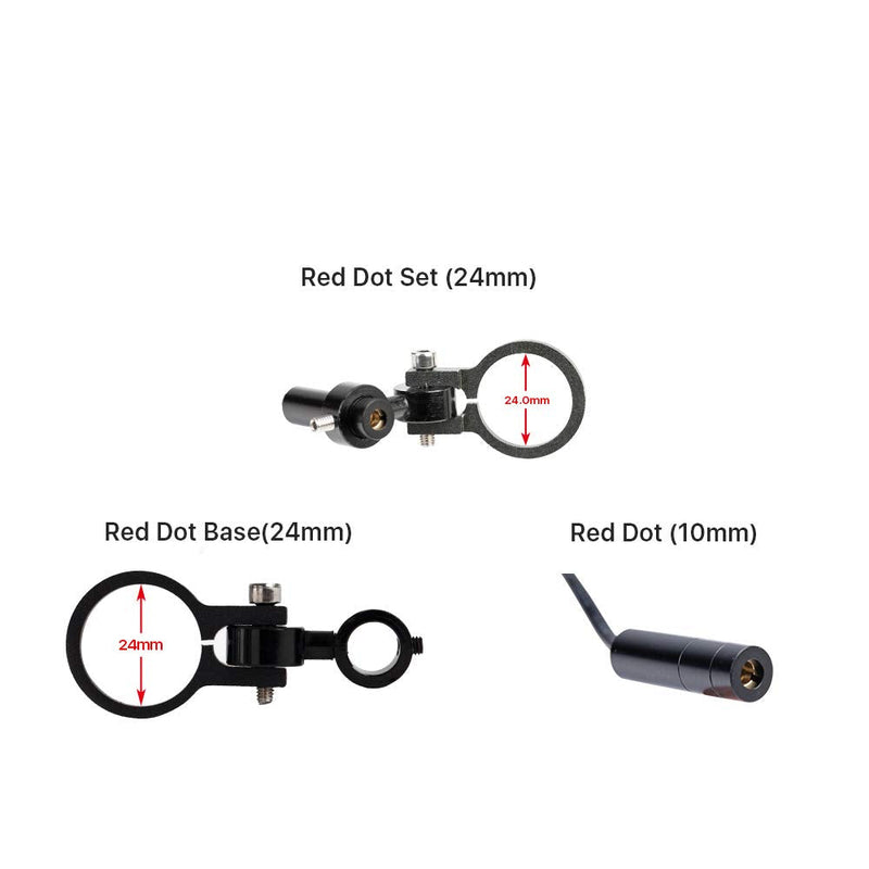 [Australia - AusPower] - Cloudray Diode Module Red Dot Set Hole Diameter 24mm Positioning DC 5V for C SeriesDIY Co2 Laser Head Red Dot Set 24mm for C Series 