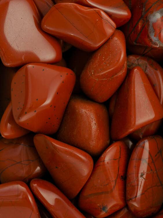 Red Jasper Tumbled Stone - Crystal Healing, Reiki, Chakra Balancing, Decoration, Classroom use 3