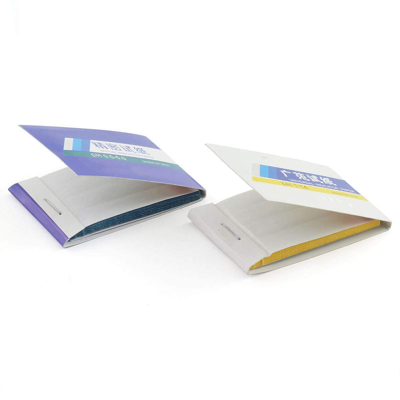 [Australia - AusPower] - 2-Pack Ph 1-14 & PH0.5-5.0 PH Test Strips Extensive Precision Test Paper Color Chart Water Soil Testing Kit Ph 1-14 & Ph 0.5-5.0 