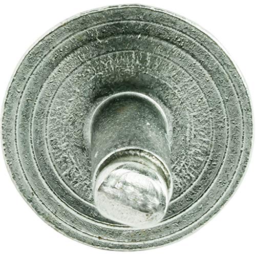 Fastenere large flange stainless steel blind rivets, 3/16 x 1/4 inch, open end, 25 pack