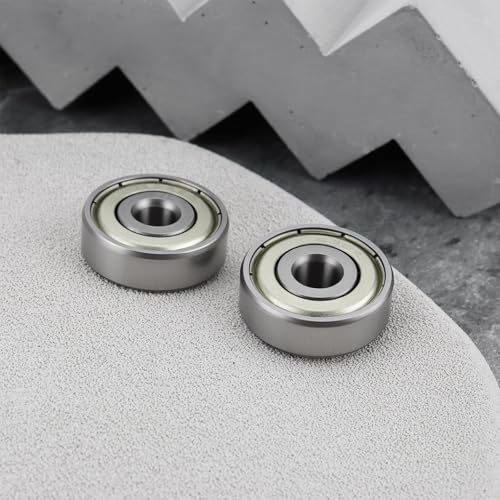 20pcs 636ZZ Deep Groove Ball Bearings 6x22x7mm Steel with Double Metal Seal
