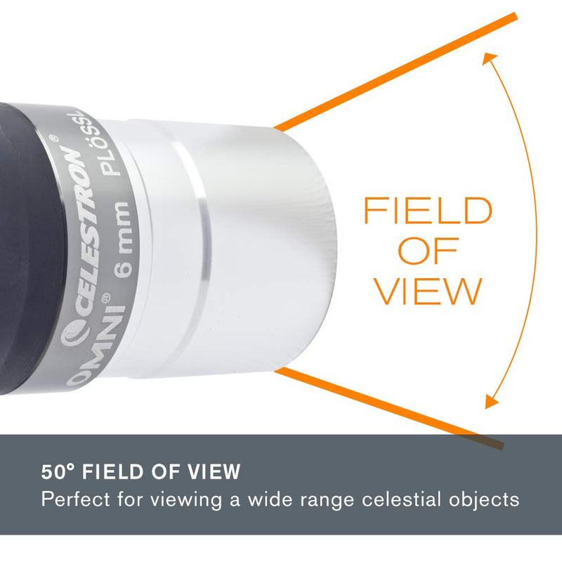 [Australia - AusPower] - Celestron 93317 Omni Series 1.25" (6mm) Eyepiece 1.25" 6 mm Omni Eyepiece 