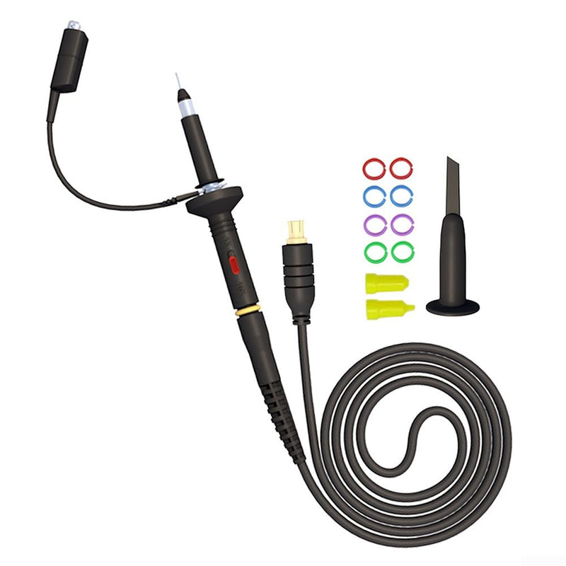 SPORTARC MCX Oscilloscope Probe 60MHz 1 x 10 x Alligator Clip for Mini DSO for Nano Portable Oscilloscope DS201 DS202 DSO201 DSO202 VC101 VC102