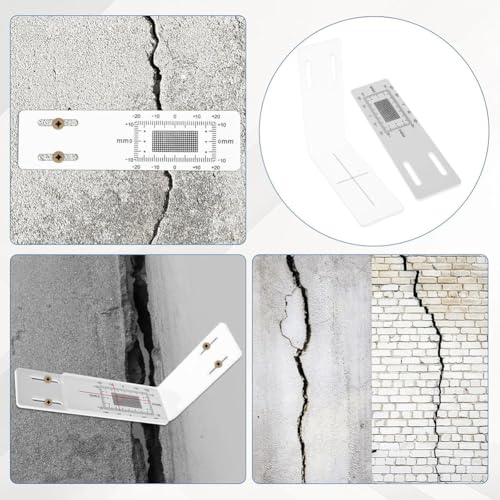 Crack Monitoring Protocol Concrete Crack Monitor, Corner Crack Monitor for Standard and Corner