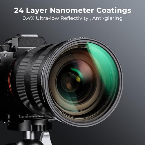 K&F CONCEPT 72mm Variable ND Lens Filter ND2-32 (1-5 Stops) Waterproof