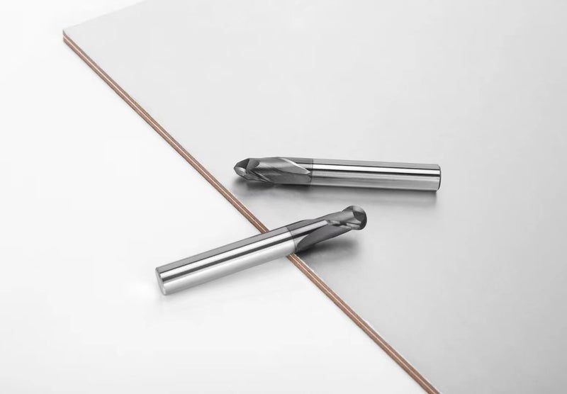 [Australia - AusPower] - Tools Ball Nose Carbide End Mill, MAH Coating, CNC Cutting Tools for Stainless Steel,Hardened Steels,High Temp Alloys,Medium Alloy Steels, 2 Flute,1/8" Shank,Inch Size (.125(1/8)", 5pcs) BALL 1/8 5PC 