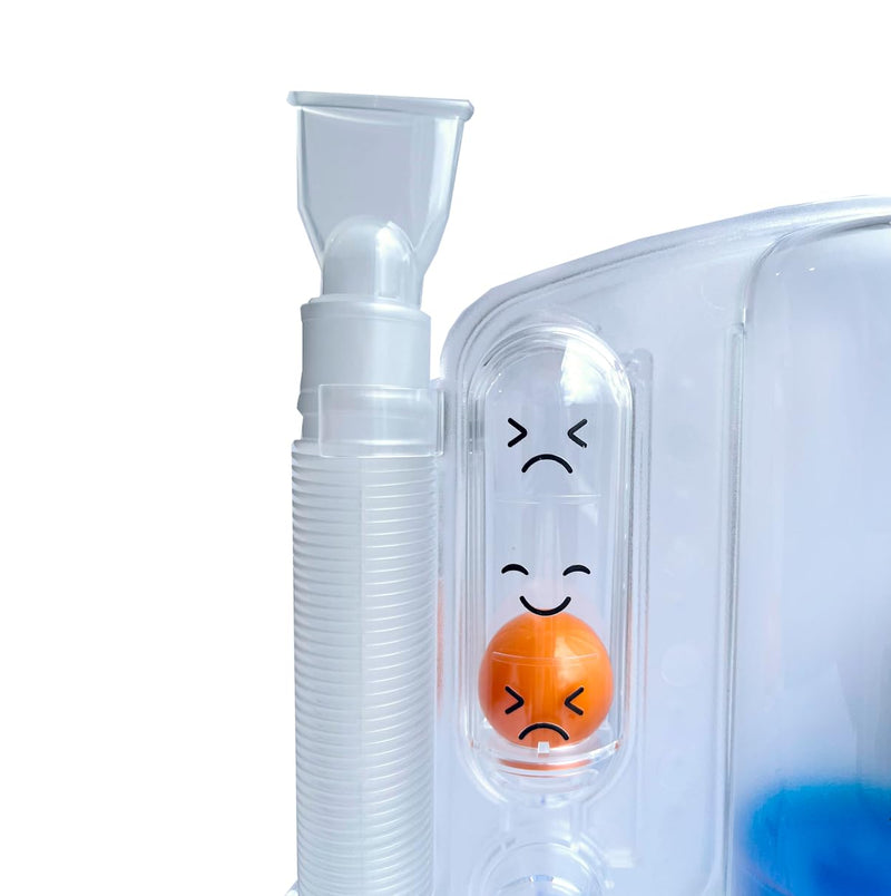 BC Respivol Volumetric Inspiration Trainer 5000ml One Ball Spirometer for Breathing Exercises 5000 ml