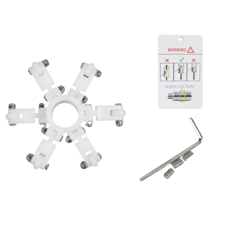 [Australia - AusPower] - Anysun 104mm Center Guide Wheels Protective Cover for 22mm & 23mm Sewer Camera Pipe Inspection Camera 