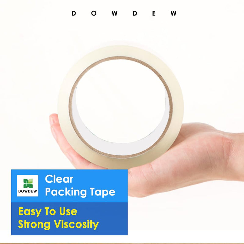 [Australia - AusPower] - Clear Packing Tape, [2 Pack] Heavy Duty Packaging Tape 1.88 Inch x 110 Yards Ultra Strong Refill Rolls for Shipping Mailing Moving 220 Total Yards 2 