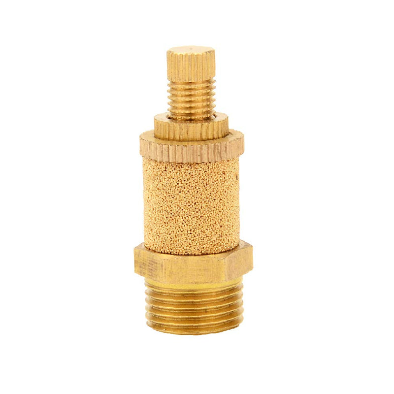 [Australia - AusPower] - Pneumatic PSB Muffler Silnecer, 1/4" NPT Male Thread Air Flow Control Noise Reducer Muffler (Pack of 5) 1/4" NPT (5 pcs) 