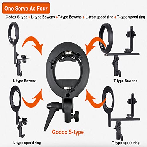 Godox S Type Bracket Bowens Mount Holder S1