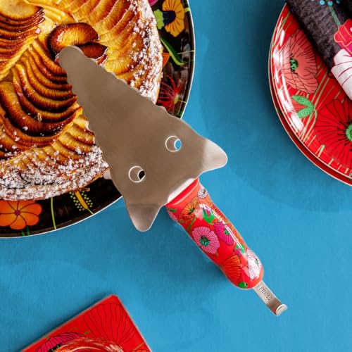 Pylones Filou Cake and Pie Server, Coquelicots