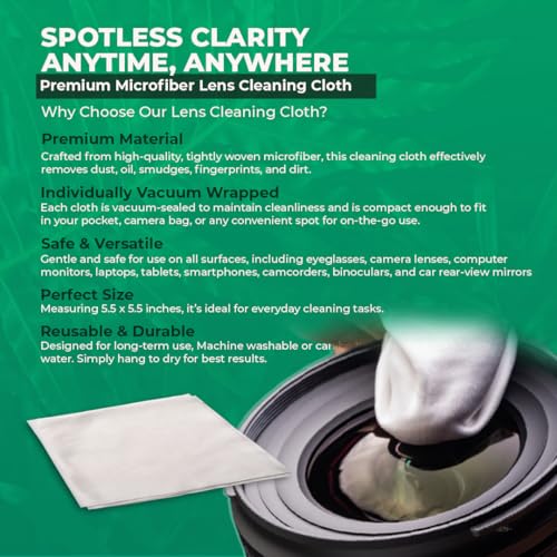 REFLEX CAMERA Professional Sensor Cleaning Kit, Alcohol-Free Solution – Safe, Residue-Free for Sony, Canon, Nikon DSLR and Mirrorless Cameras (APS-C 6Pk) APS-C 6Pk