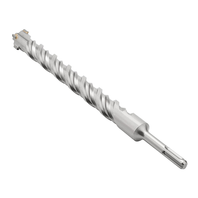 1-1/8 inch x 16 inch (28x410mm) SDS Plus Rotary Hammer Drill Bit, Concrete Drill Bit for Concrete, Brick, Cement and Stone, Length (Length : 410mm / 16 inch, 1-1/8 inch （ 28mm) 1-1/8 inch （ 28mm ) Length : 410mm / 16 inch