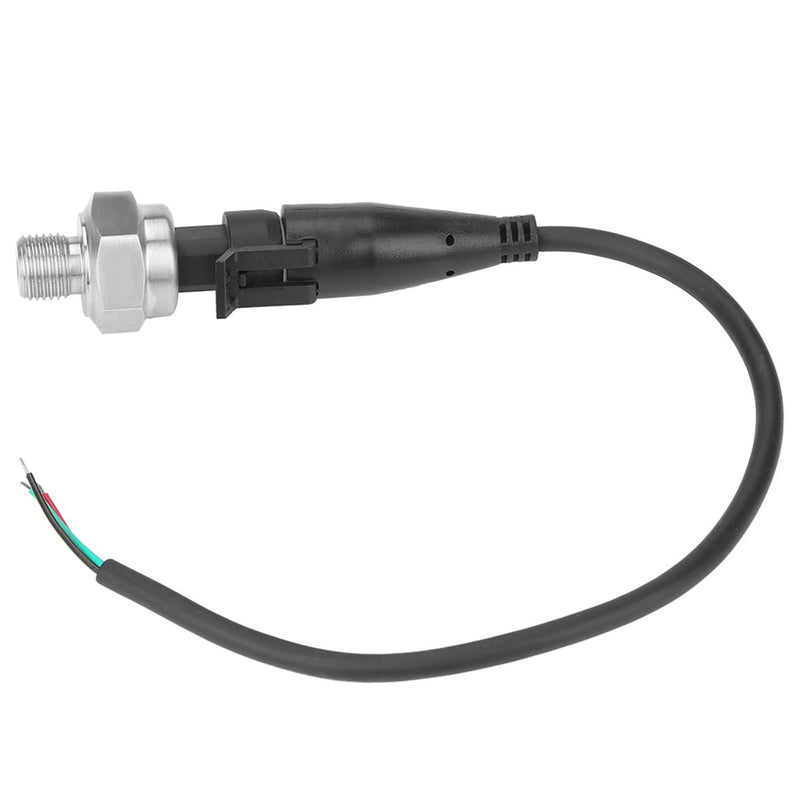 G1/4 Pressure Sensor DC 5V Stainless Steel High Pressure Sensor 0-80 PSI for Water Air Gas Heating Oil Liquids Gases with G1/4 Connection
