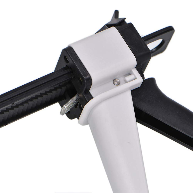[Australia - AusPower] - Angzhili Dental Impression Mixing Dispenser Dispensing Gun 1:1/2:1 Ratio,Manual Dual Cartridge Applicator Gun Applied to 50ml 