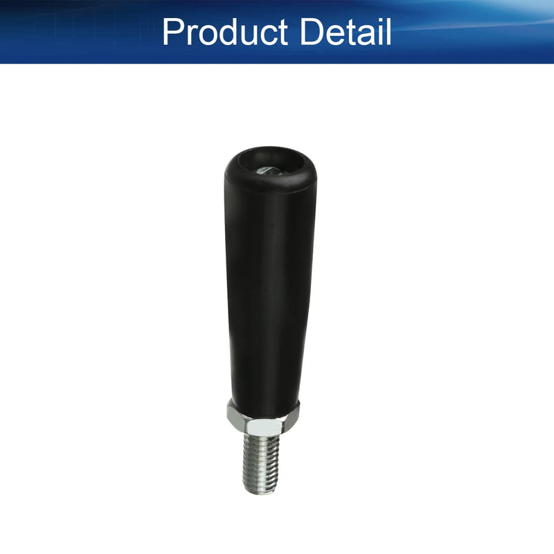 [Australia - AusPower] - Heyiarbeit 1PCS Revolving Handles Screw Knobs Handgrips M8Threaded Plastic Metal Revolving Handle Grip 