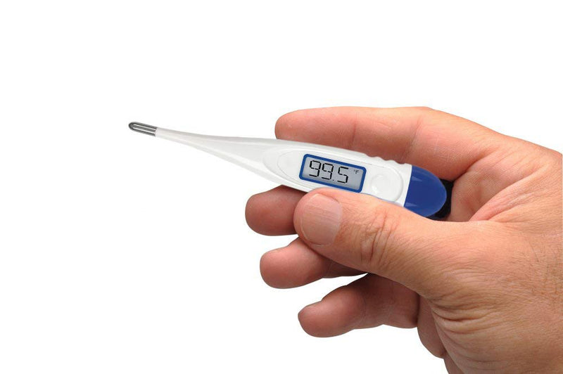 [Australia - AusPower] - ADC Hypothermia Digital Extended Range Stick Thermometer with 2-Piece Plastic Storage Case, Adtemp 419 