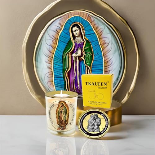 Our Lady of Guadalupe Rose Fragrance Candle 50H