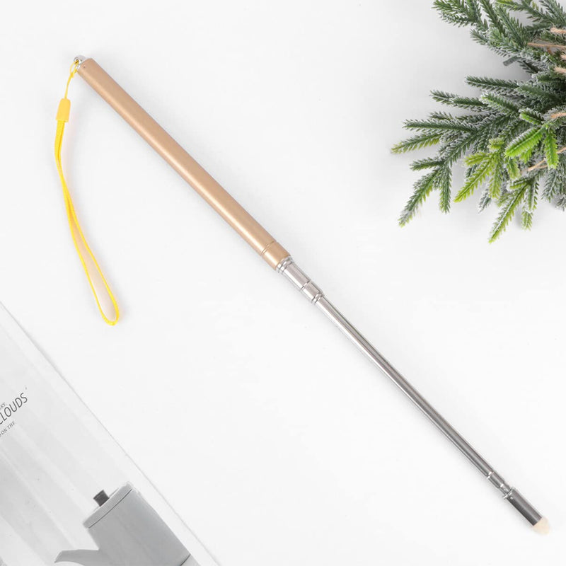 [Australia - AusPower] - STOBOK Telescopic Teachers Pointers Extendable Retractable Handheld Presenter Pointer Finger Pointer Stick Whiteboard Pointer(Golden) Golden 