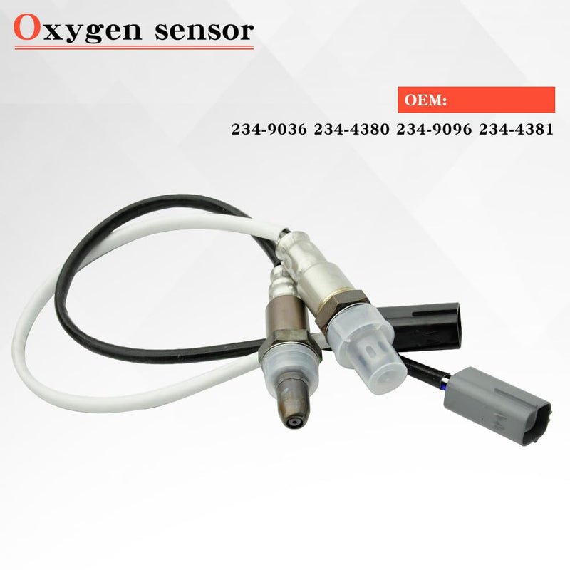 2 PCS 234-9036 234-4190 Oxygen Sensor Upstream Downstream Compatible with Nissan Altima 2.5L 2007-2013 O2 Sensor for Nissan Rogue 2.5L 2008 2009 2010 2011 2012 2013