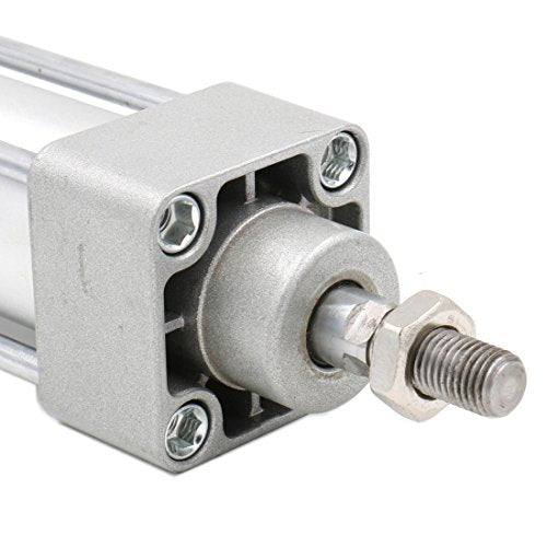 Heschen Pneumatic Standard Cylinder, SC 32-25, PT1/8'' Port, 32mm Bore, 25mm Stroke, Single Rod Double Action