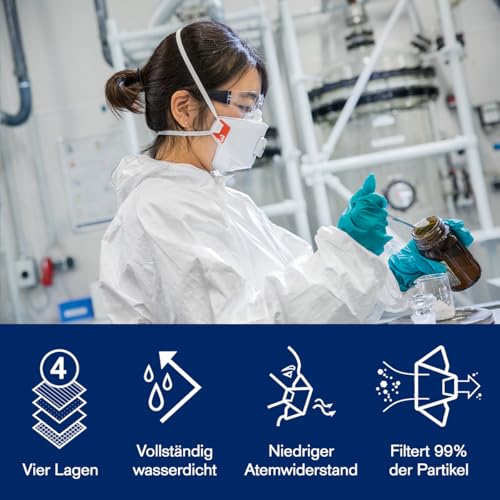 Dräger X-plore 1930 V Dust Mask, Pack of 3, FFP3 Respirator Mask with Valve, Various Sizes | FFP3 Respirator Mask with Valve - Various Sizes M/L | Pack of 10