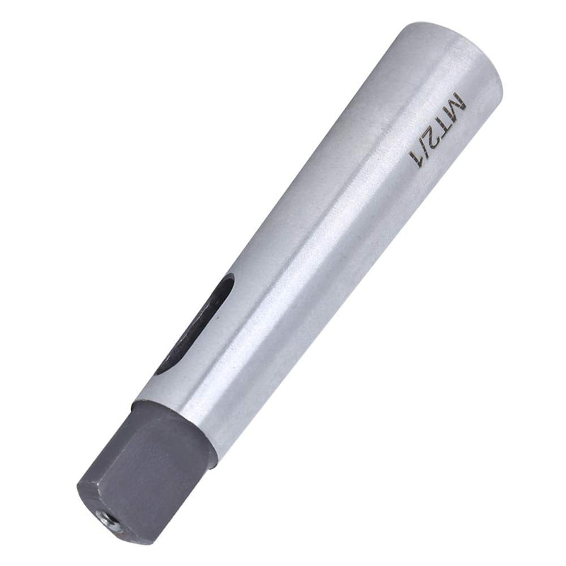 [Australia - AusPower] - Cone Reducing Adapter Drill Sleeve, Cone Reducing Adapter Drill Sleeve Silver, High Hardness, Wear Resistance, Conversions for Drill with Tapered Shank 