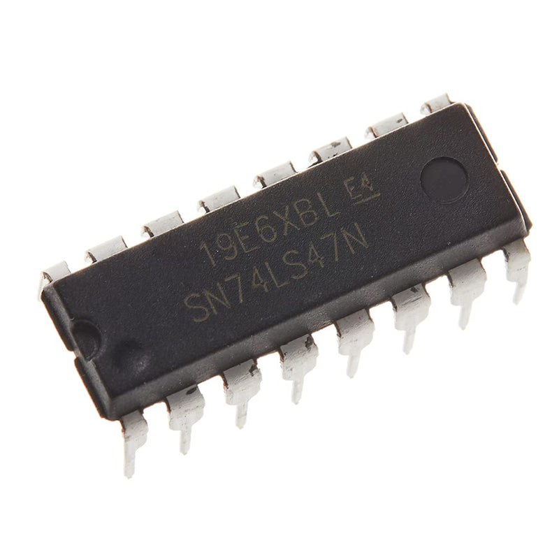 [Australia - AusPower] - 10pcs SN74LS47N 74LS47N 74LS47 74LS BCD to 7-Segment Decoder/Driver Demultiplexer for Digital Tube Display,16-Pin PDIP 