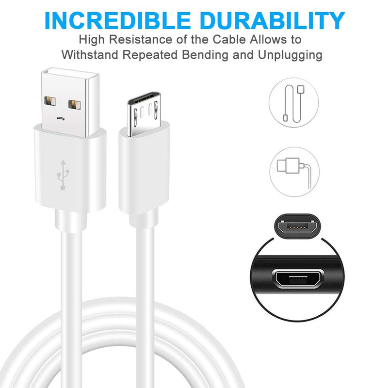 [Australia - AusPower] - 20FT Long USB Power Extension Cable for WyzeCam,WyzeCam Pan,YI Camera,NestCam Indoor,Netvue,KasaCam Indoor,Furbo Dog,Blink,Cloud Cam,USB to Micro USB Charging Charger Cord for Security Camera 
