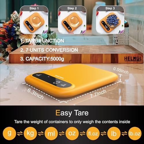 GRAM PRES Digital Food Scale 11lb/0.01oz