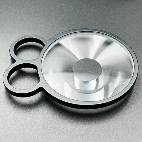 77mm Handheld Whirlpool Glass Prism SLR Photography Accessories Special Effects Handheld Filters, Camera Phones are Applicable 77mm Handheld Whirlpool