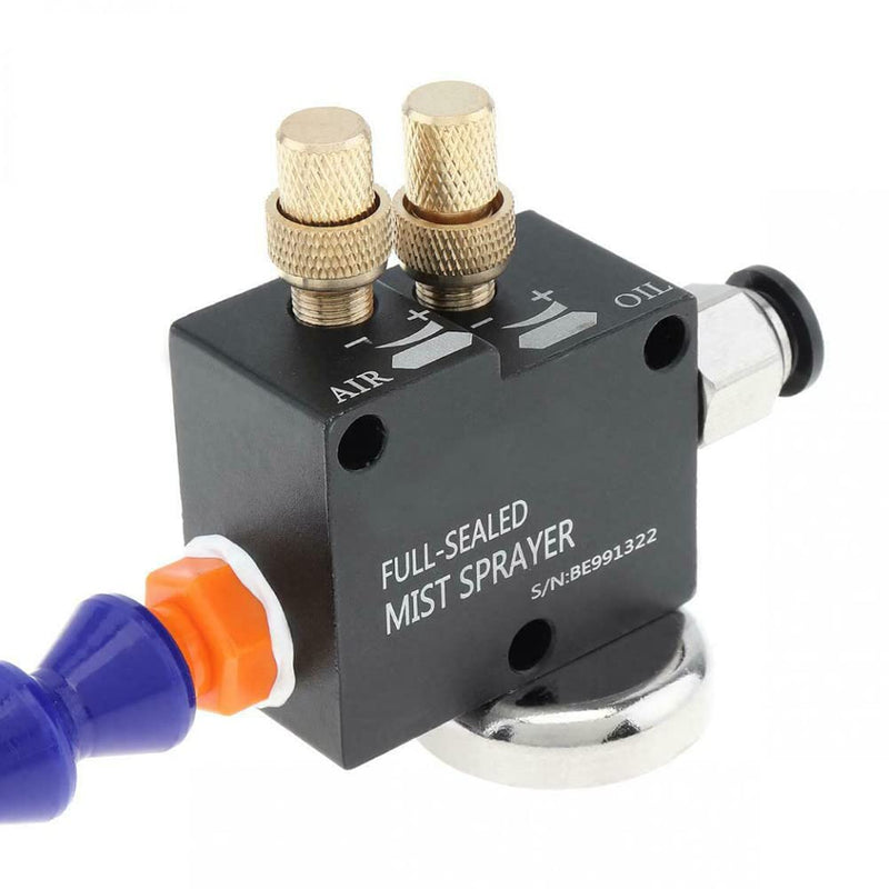 SPORTARC Mist Lubrication Coolant Spray System Metal Mist Coolant Lubricant Spray System Hose for CNC Router Machine Cooling