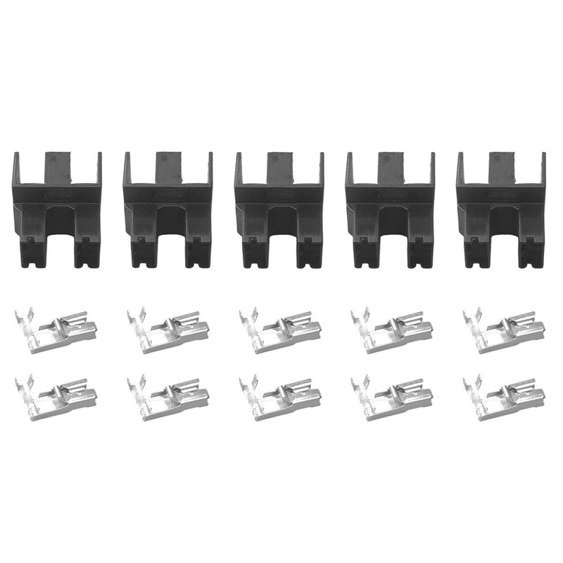 5pcs H7 2 Pin Lamp Holder Wiring Harness Connector for Light Bulb Night Breaker Lamps H7 High Beam Bulb Socket 12V-24V