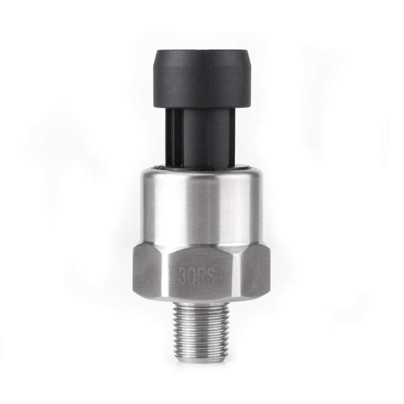 [Australia - AusPower] - 1/8NPT Thread Pressure Transducer Sender Sensor Stainless Steel 30Psi for Oil Fuel Air Water 